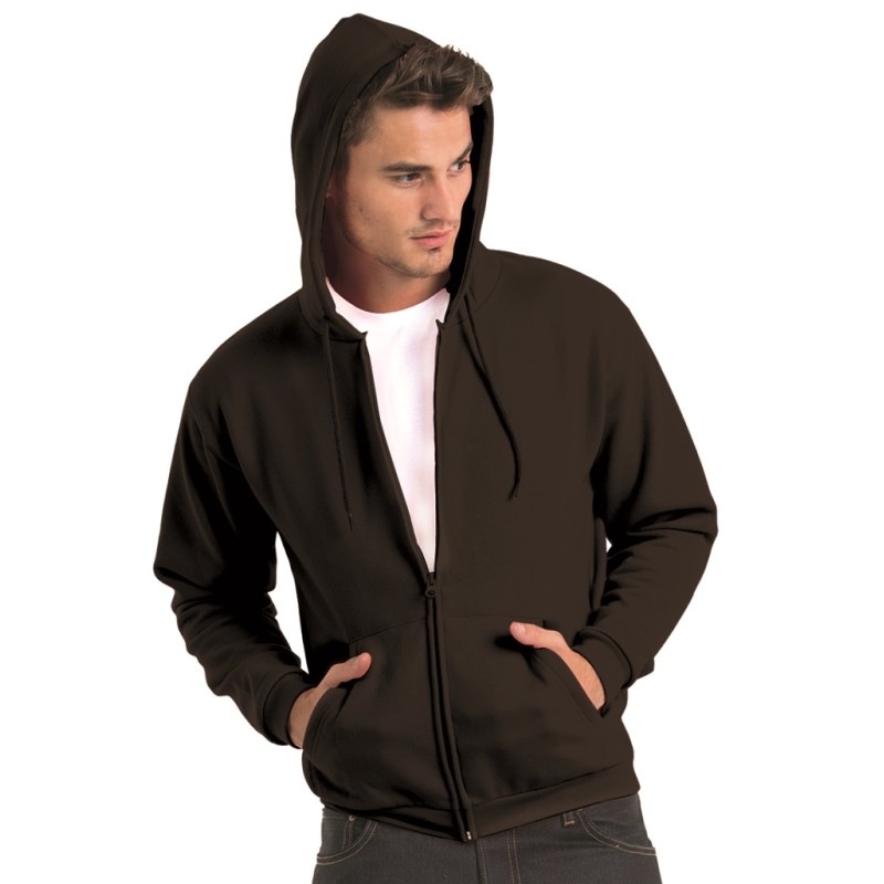 B&C ID 205 50/50 MEN FLEECE BRUSHED INSIDE