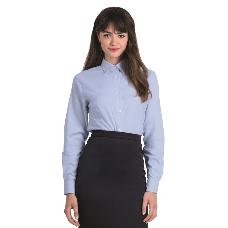B&C OXFORD LSL WOMEN 